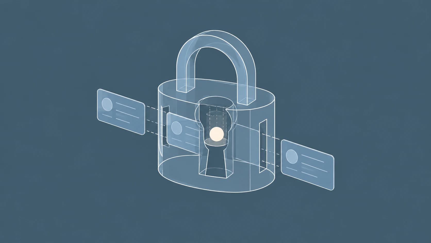 Data records passing through a protected privacy boundary.