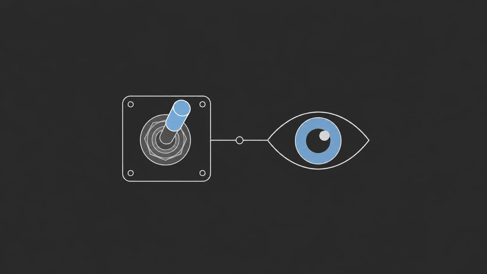An engineering control connected to human oversight.