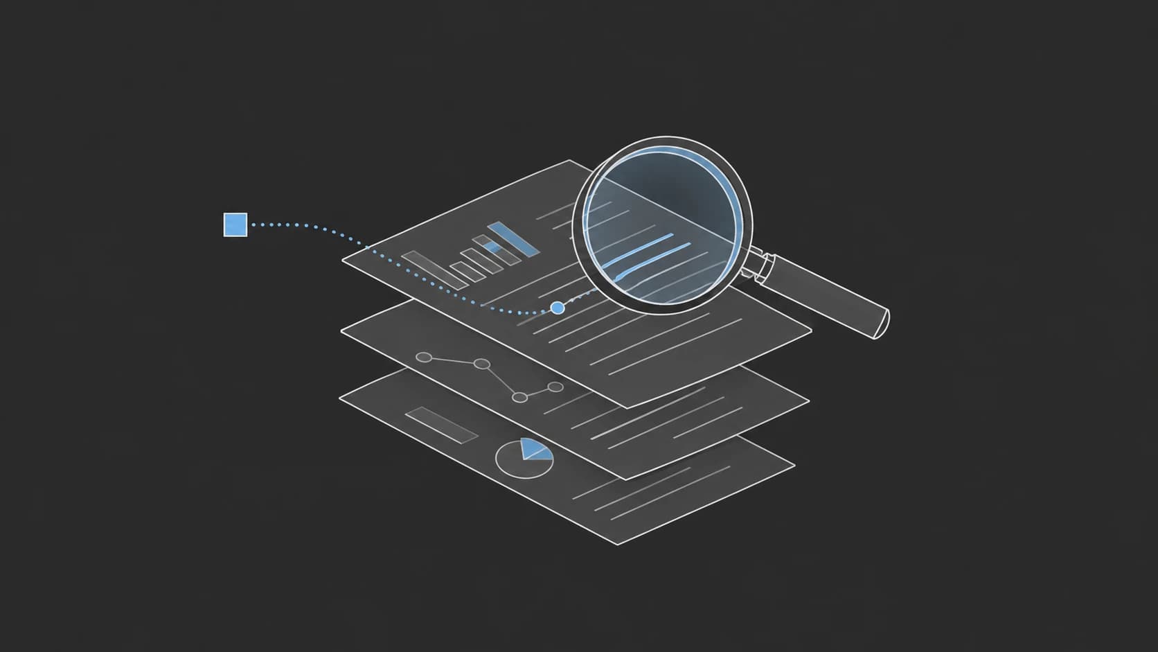 Research records traced back to their supporting evidence.